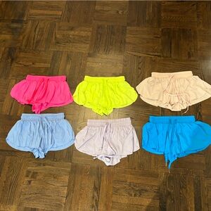 KATIEJNYC 6 pairs of Girls' Farrah Shorts - Big Kid